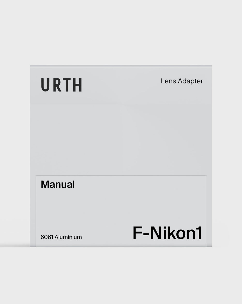 Nikon F Lens Mount to Nikon 1 Camera Mount
