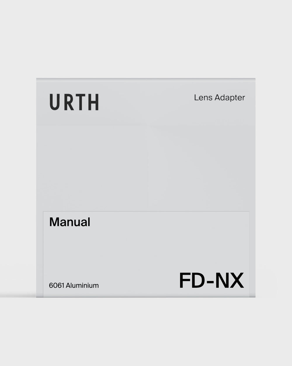 Canon FD Lens Mount to Samsung NX Camera Mount