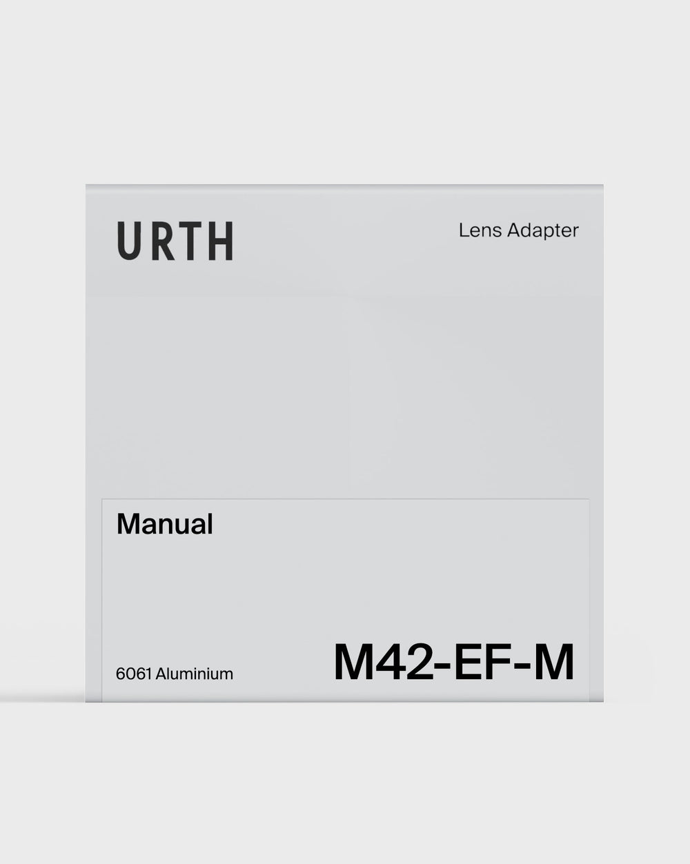 M42 Lens Mount to Canon EF-M Camera Mount