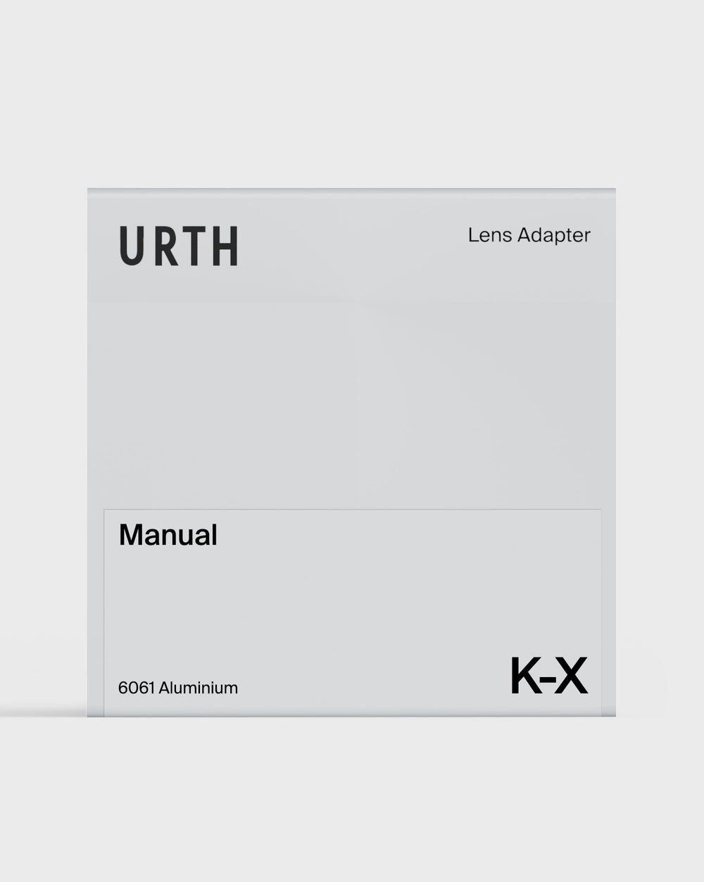 Pentax K Lens Mount to Fujifilm X Camera Mount